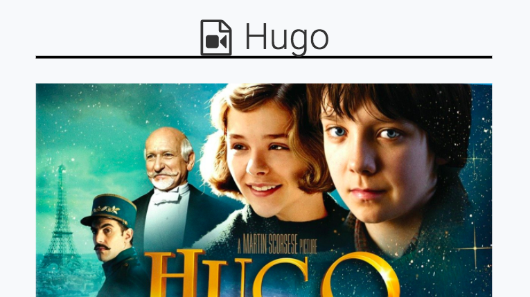 Película Hugo