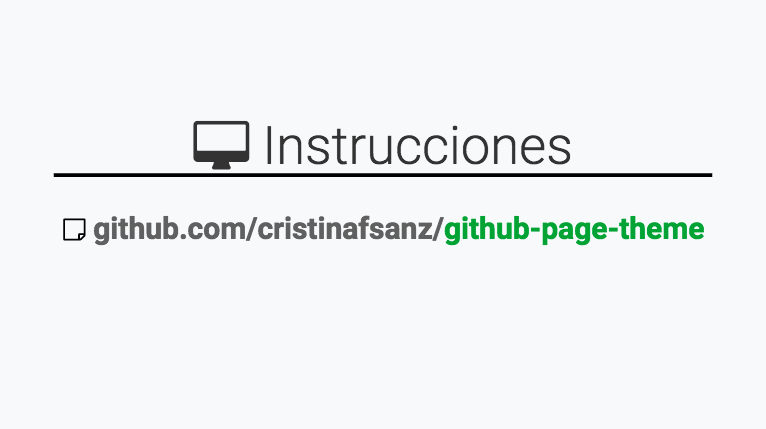 Instrucciones tema Jekyll