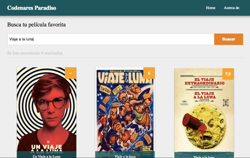 Proyecto buscador de películas
