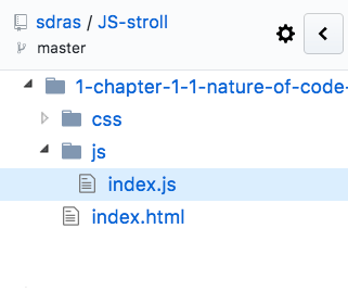 Fichero JS con un código ejemplo