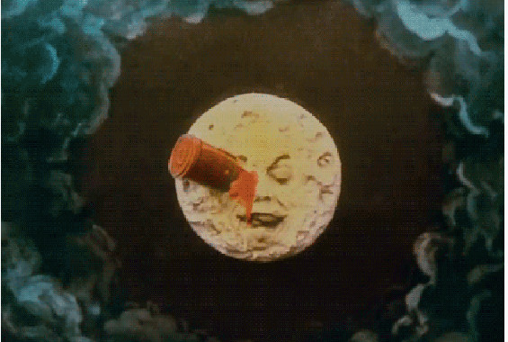 GitHub (gif de la luna en Viaje a la Luna cuando impacta el cohete)